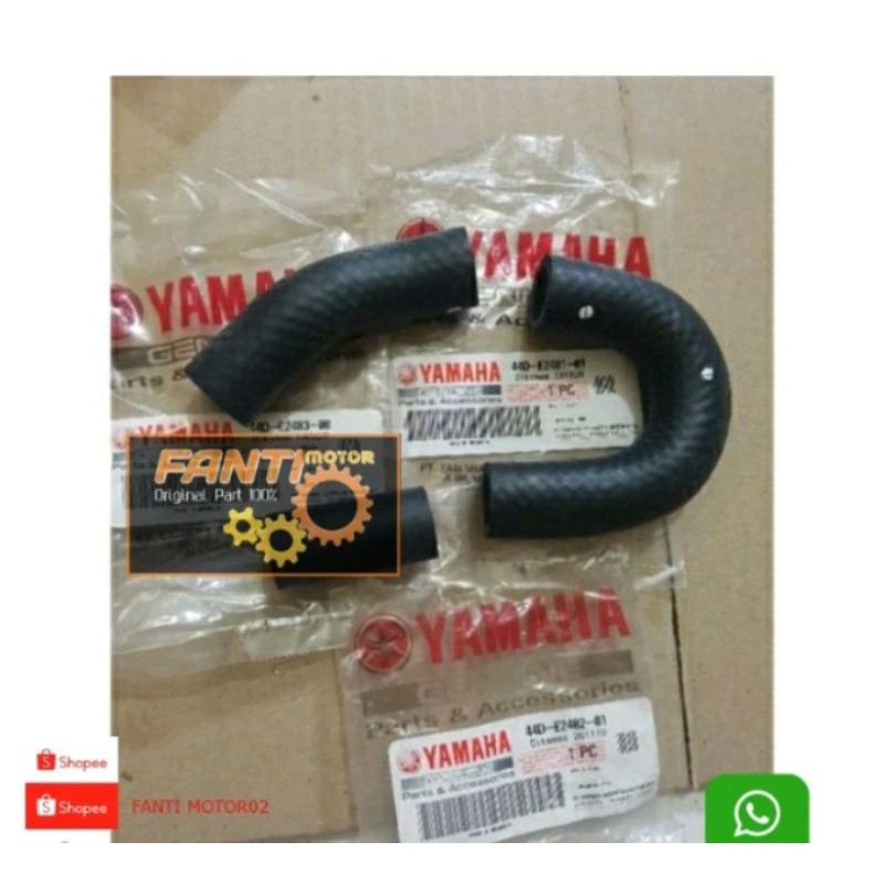 Selang radiator yamaha Xeon RC - GT125 original YAMAHA