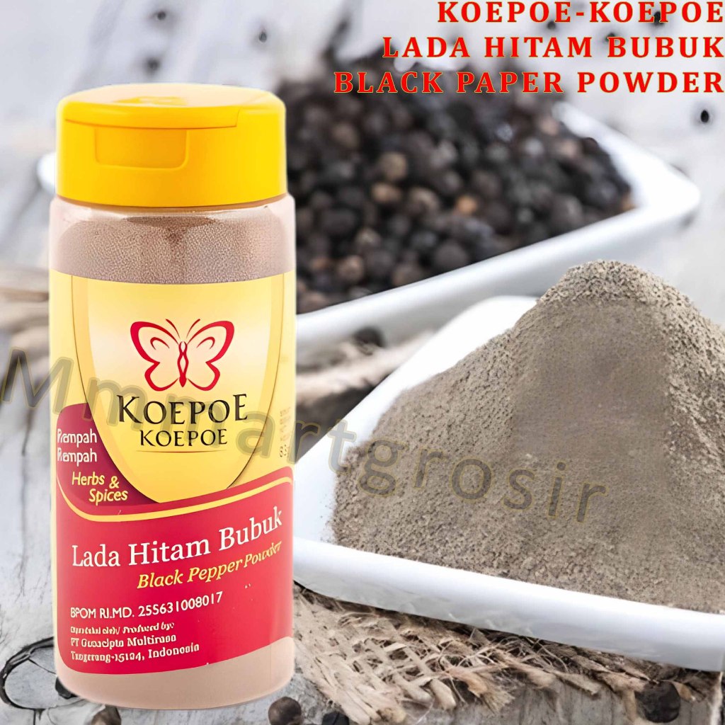 

Koepoe-Koepoe / Lada Hitam Bubuk / Black Paper Powder / 85gr