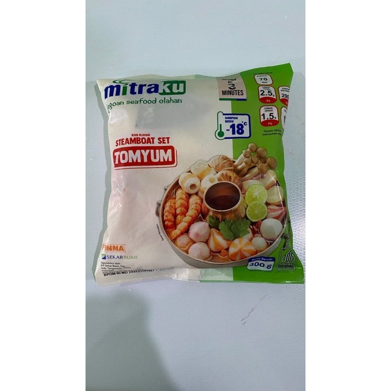 

Mitraku Steambot Set Tomyum 500gr