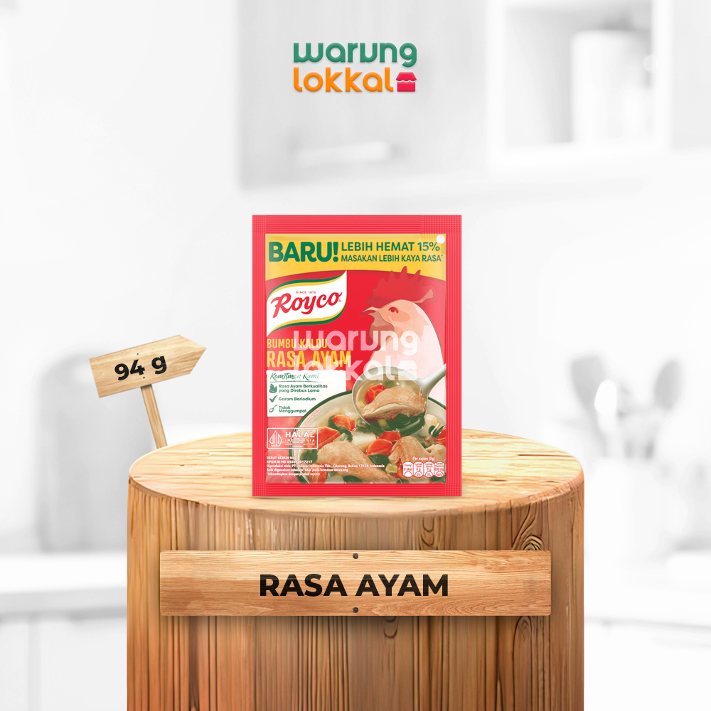 

Royco Rasa Ayam 94g - Warung Lokkal