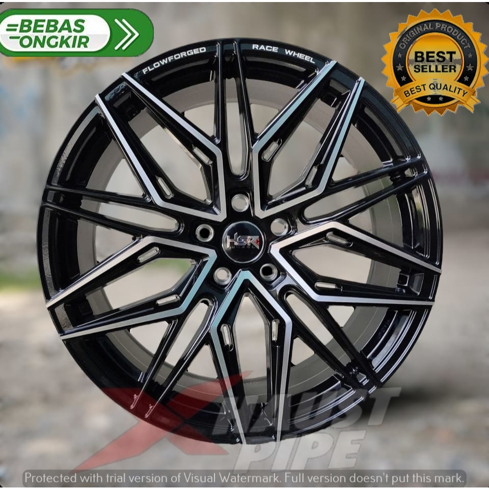 Velg Racing Original HSR LAMIKA Ring 20 Untuk Camry Harrier Grand Vitara Almaz Crv Xtrail Dll