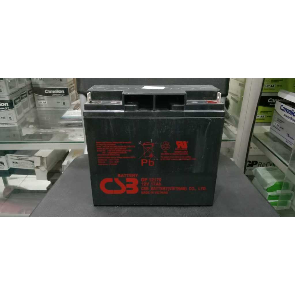 Battery UPS CSB GP12170 GP 12170 12Volt 17ah 18ah