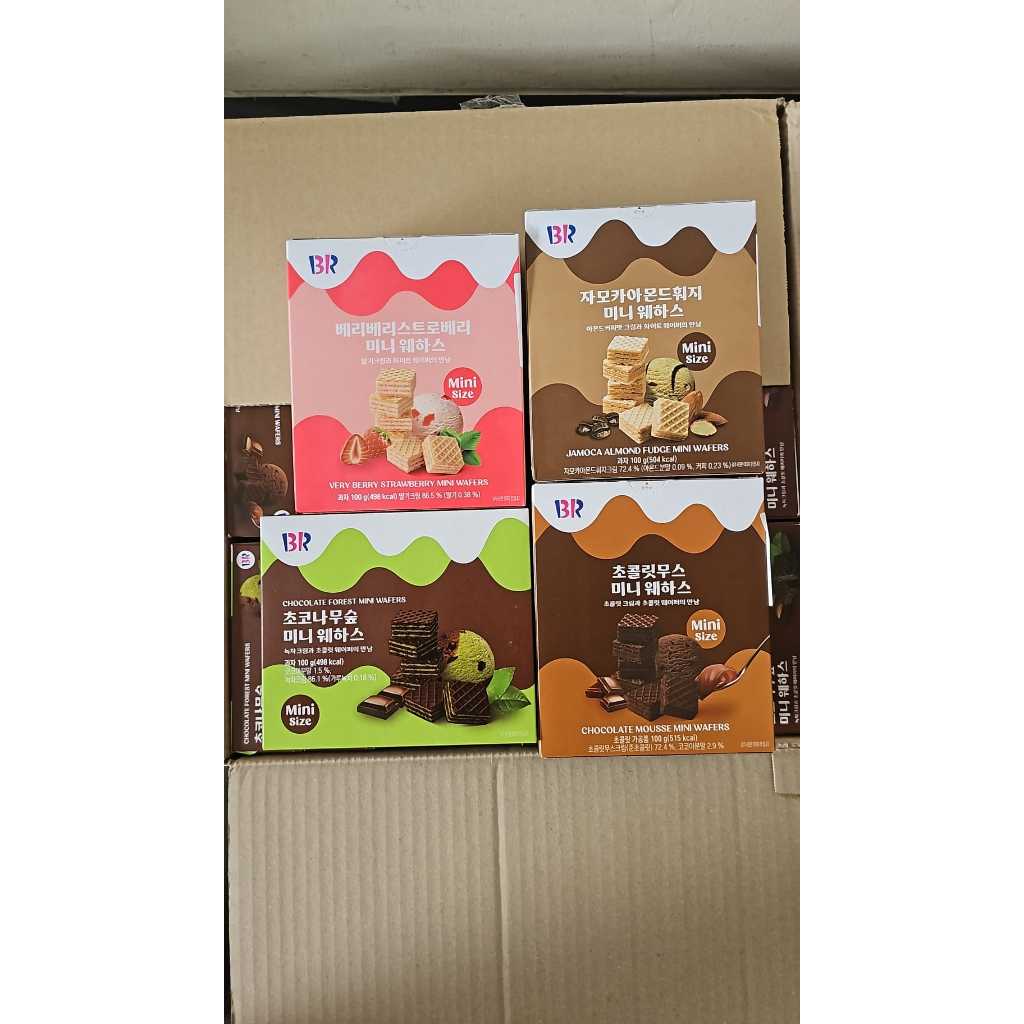 

Baskin Robbins Mini Wafer Korea 100 gram