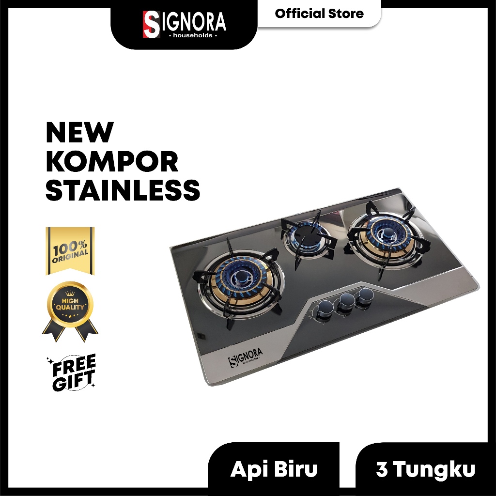 New Kompor Stainless / Kompor / Signora / Kompor Signora / Kompor Stainless