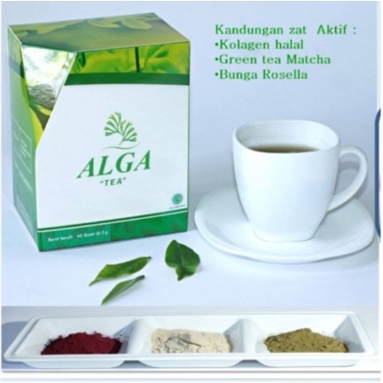 

Alga Tea Teh Herbal Cegah Kanker Prostat / Penyembuhan Luka