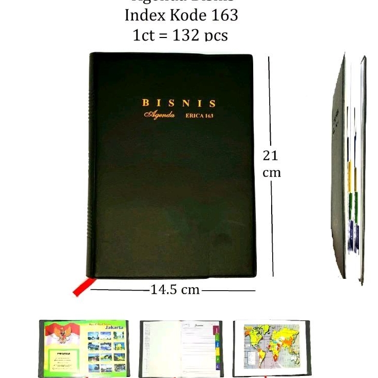 

Buku Agenda Bisnis Erica 163/Buku Note Agenda/Agenda Murah Bagus