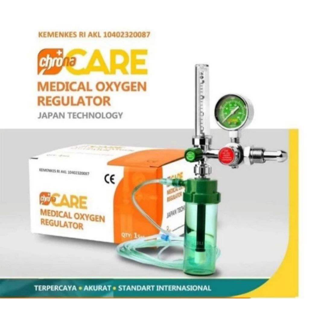 CHRONA CARE - Regulator Tabung Oksigen Medical / Medical Regulator Oxygen