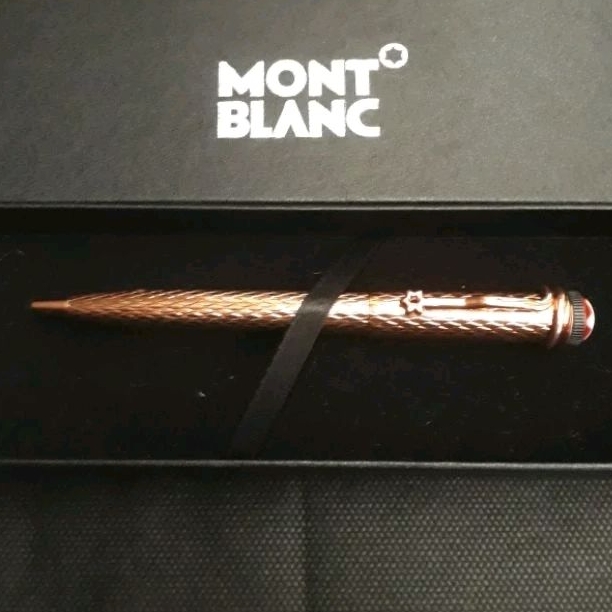 

Bollpoint Mewah MOMBLNC Luxury Golden Rose Gratis Box Exlusive Dan Gratis Grafir Nama