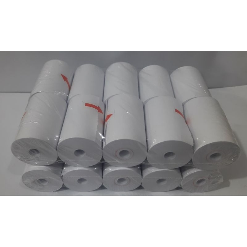 

Kertas Kasir 57x40 mm 57mm x 40mm Harga Murah Harga Per 10 roll Untuk Semua Model Printer Mobile Bluetooth