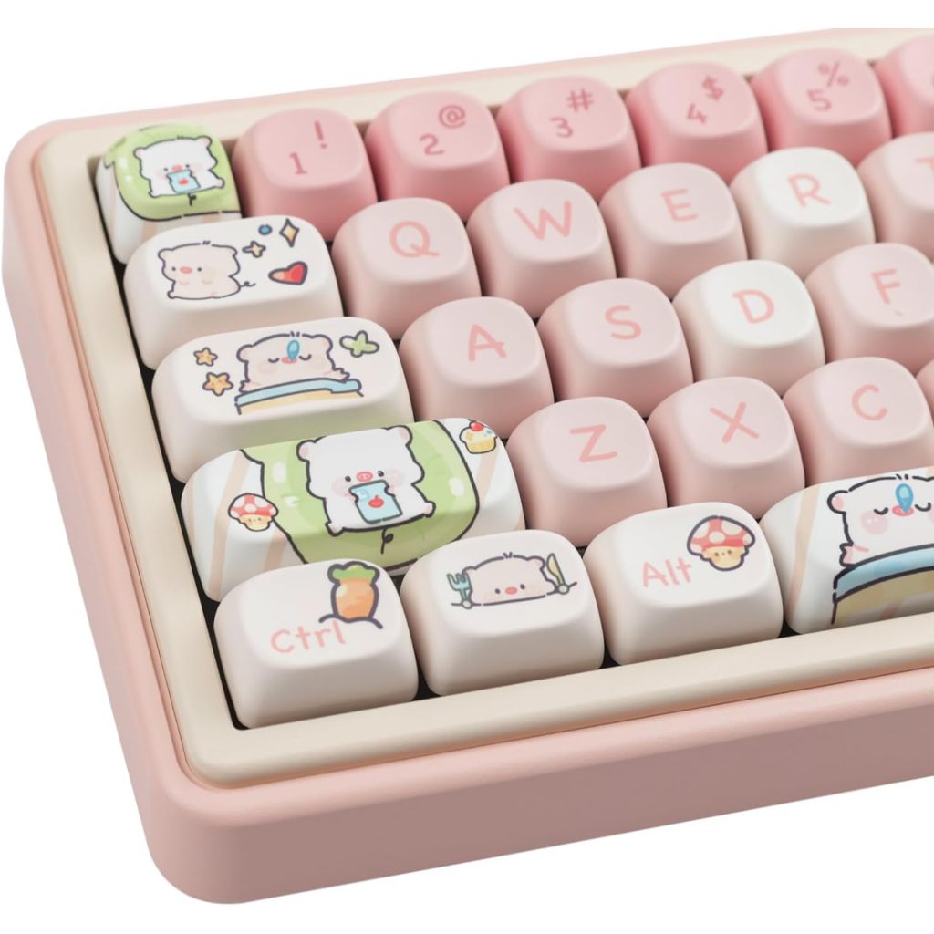 Keycaps MOA Pink Pig