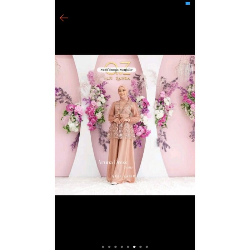 BASUNDARI DRESS ALFIZAHRAHIJAB ARUNA