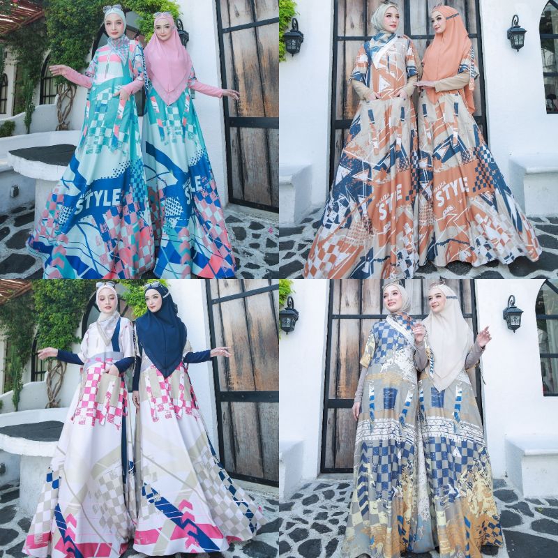 Set Gamis Haliza Syar'i Haliza Sporty | Aghnia Series 1