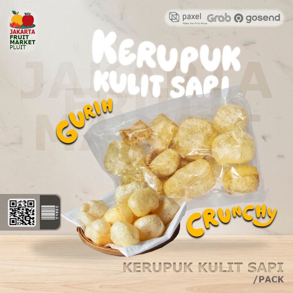 

KERUPUK KULIT SAPI rambak asli krupuk gurih crunchy