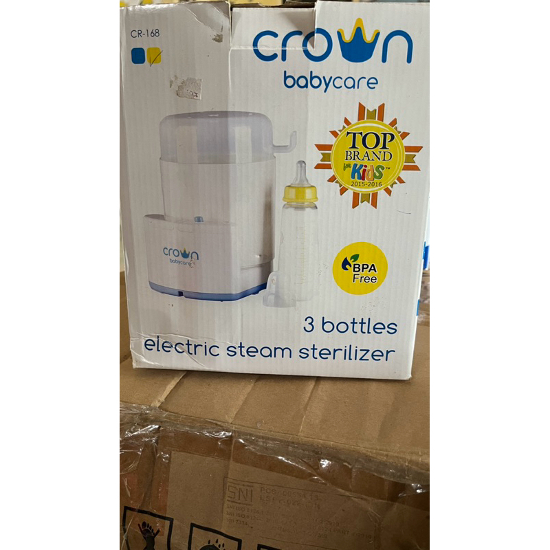 sterilizer crown 3 bottle