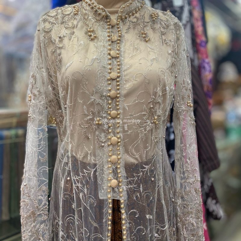 KEBAYA TILE MUTIARA / KEBAYA NIKAHAN / KEBAYA MURAH