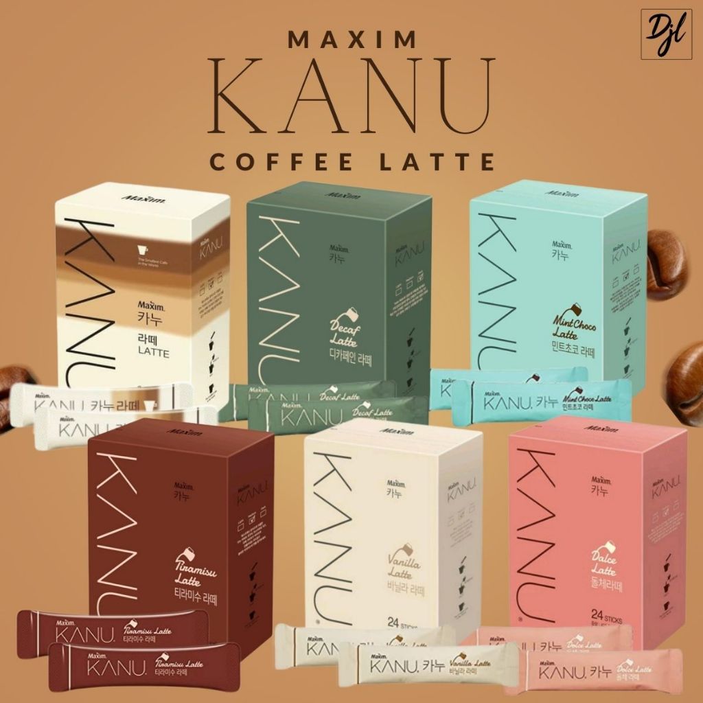 

Maxim Kanu Coffee Latte Bubuk Kopi Krimer Instant Siap Saji Import Dengan Varian Rasa Tiramissu Vanilla Latte Dolce Decaf Choco Mint1 Pak