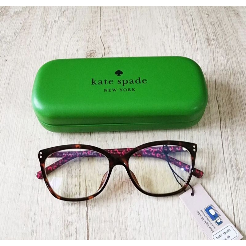 new kacamata baca lensa normal Kate Spade Milena dark Havana original