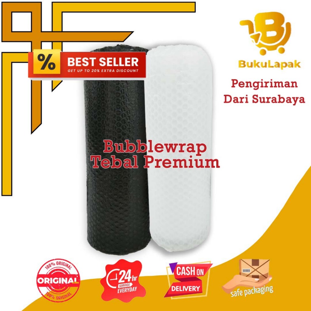 

Bublewrap Murah Surabaya Warna Hitam Bening Kualitas Tebal Harga Permeter