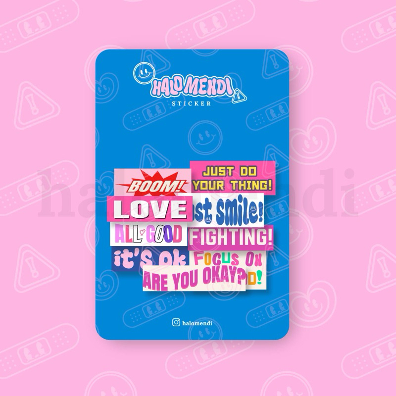 

LUVSLF - Sticker Pack l Vinyl Doff