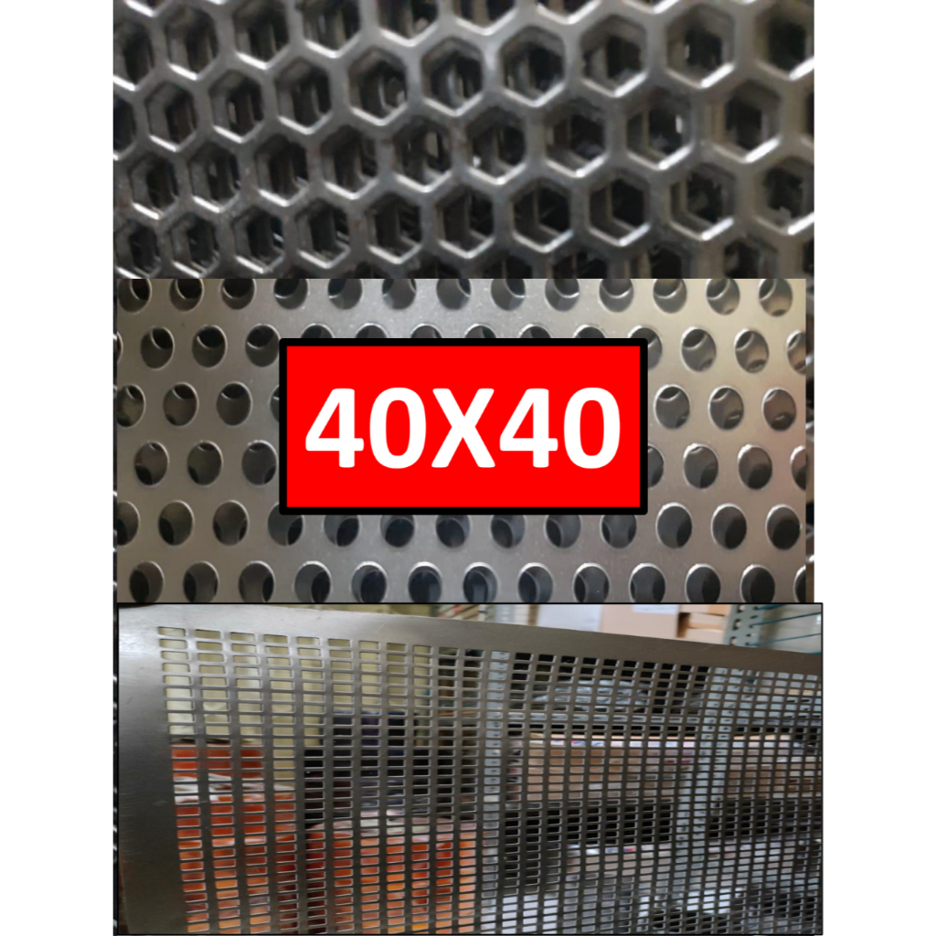 Plat Speaker - 40x40 - Grill Speaker - Plat Lubang - Ram Speaker