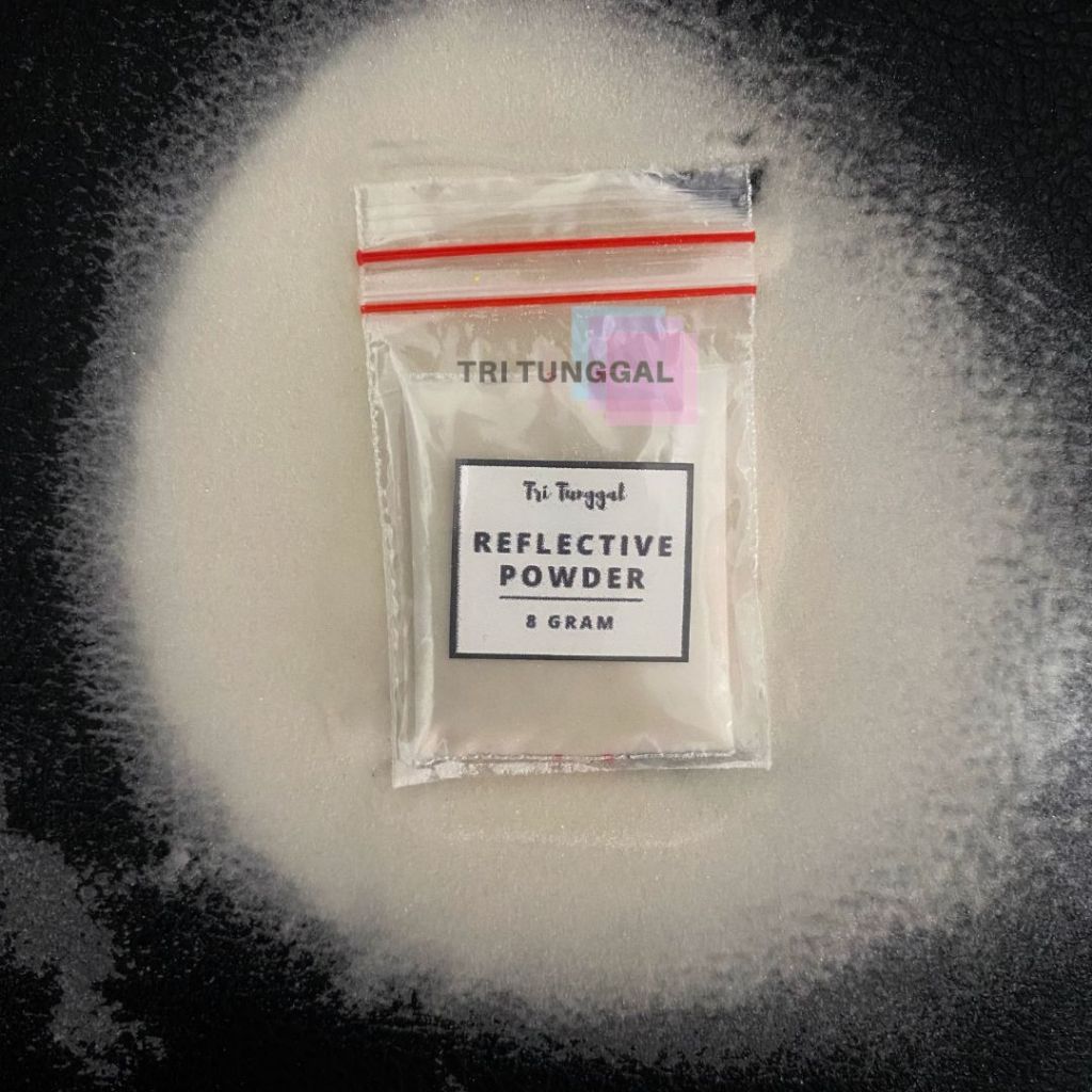 

Serbuk Reflective Putih Bubuk Reflektif Kemasan 8gram Serbuk Pantulan Cahaya Reflective Powder White Sablon Resin Clear Tinta Sablon Plastisol Glow Screen Mesh Kualitas Bagus Prakarya Toko Tri Tunggal Malang