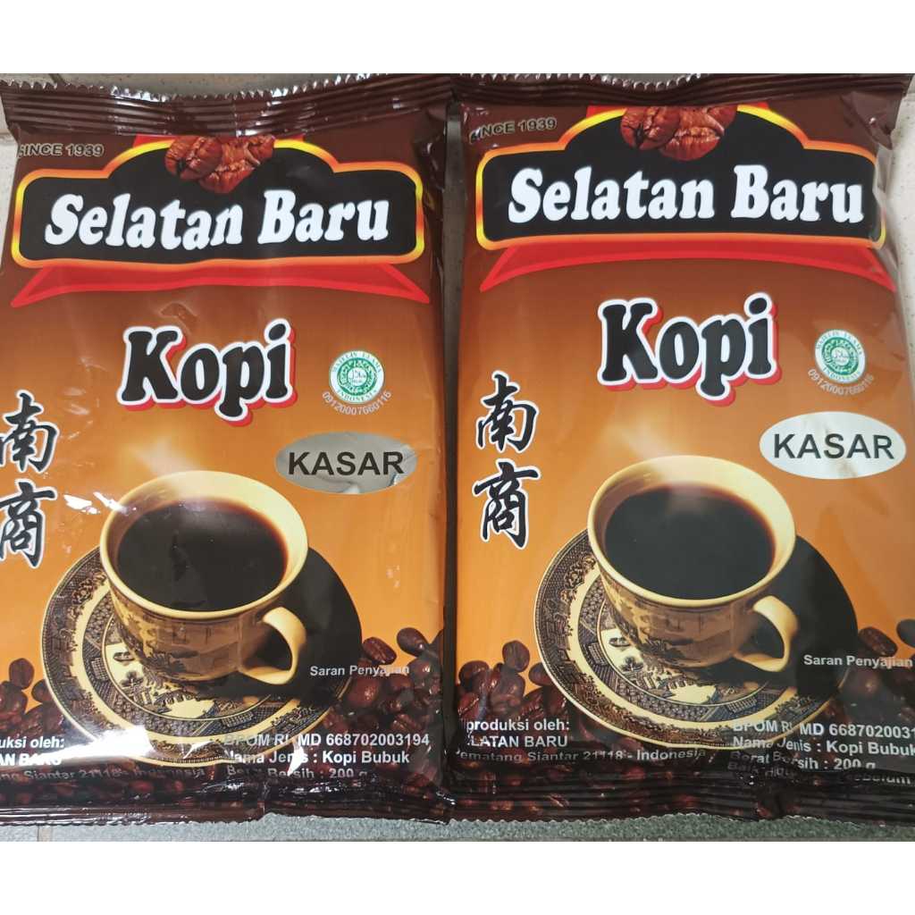 

KOPI-O SELATAN BARU PREMIUM SIANTAR SINCE 1939 200 Gram