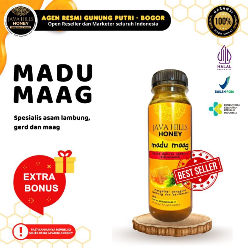 

MADU MAAG 320GR| MADU MAAGH JAVAHILLS | MADU UNTUK BANTU ATASI GANGGUAN LAMBUNG DAN PENCERNAAN