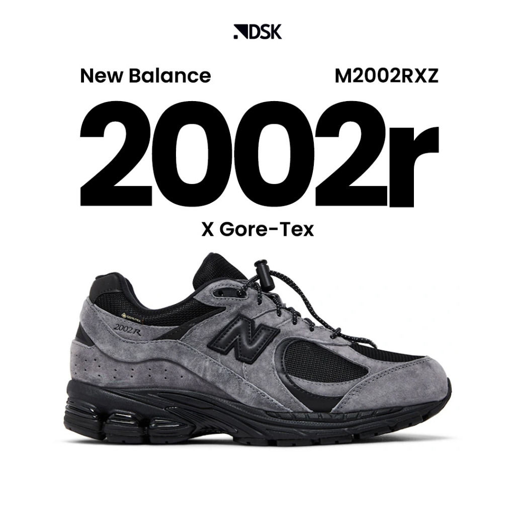 New Balance 2002R M2002RXZ X Gore-Tex Sneakers Casual Pria Wanita Sepatu Ori Murah Sepatu New Balanc