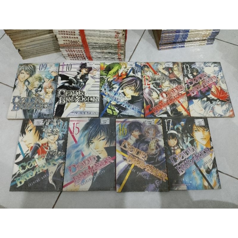 [exrent] Komik Code breaker vol 09-17 (set 9 Buku)