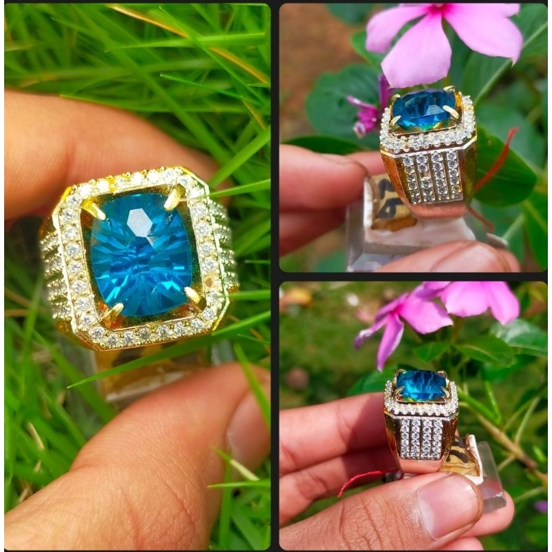 natural BLUE TOPAZ LONDON