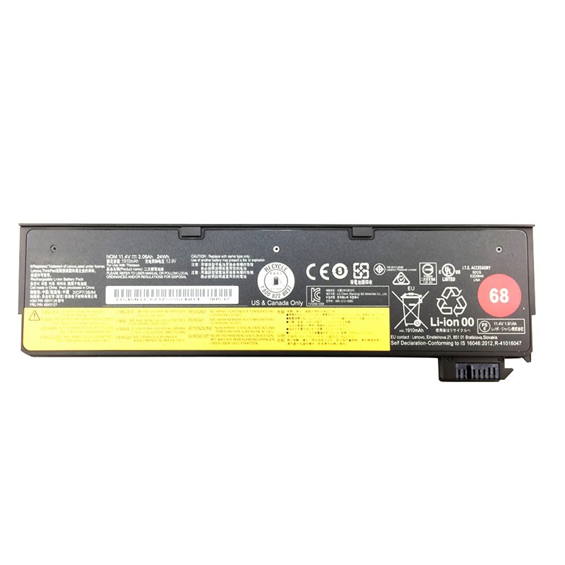 Baterai Lenovo Thinkpad X240 X250 X260 X270 Slim Original