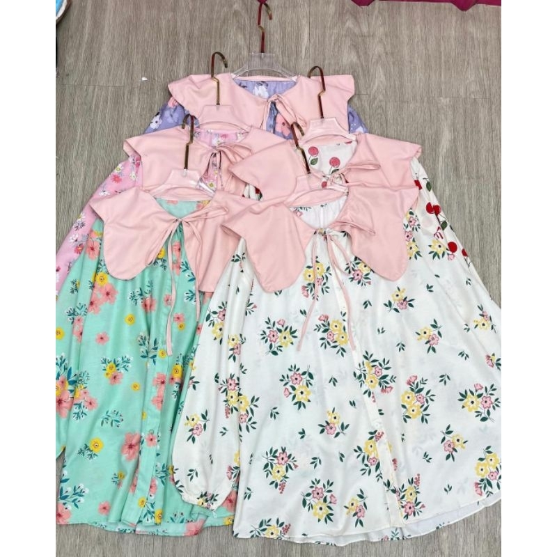 KEMEJA KERAH KIWOYO / KEMEJA KERAH LUCU / ATASAN KERAH LUCU