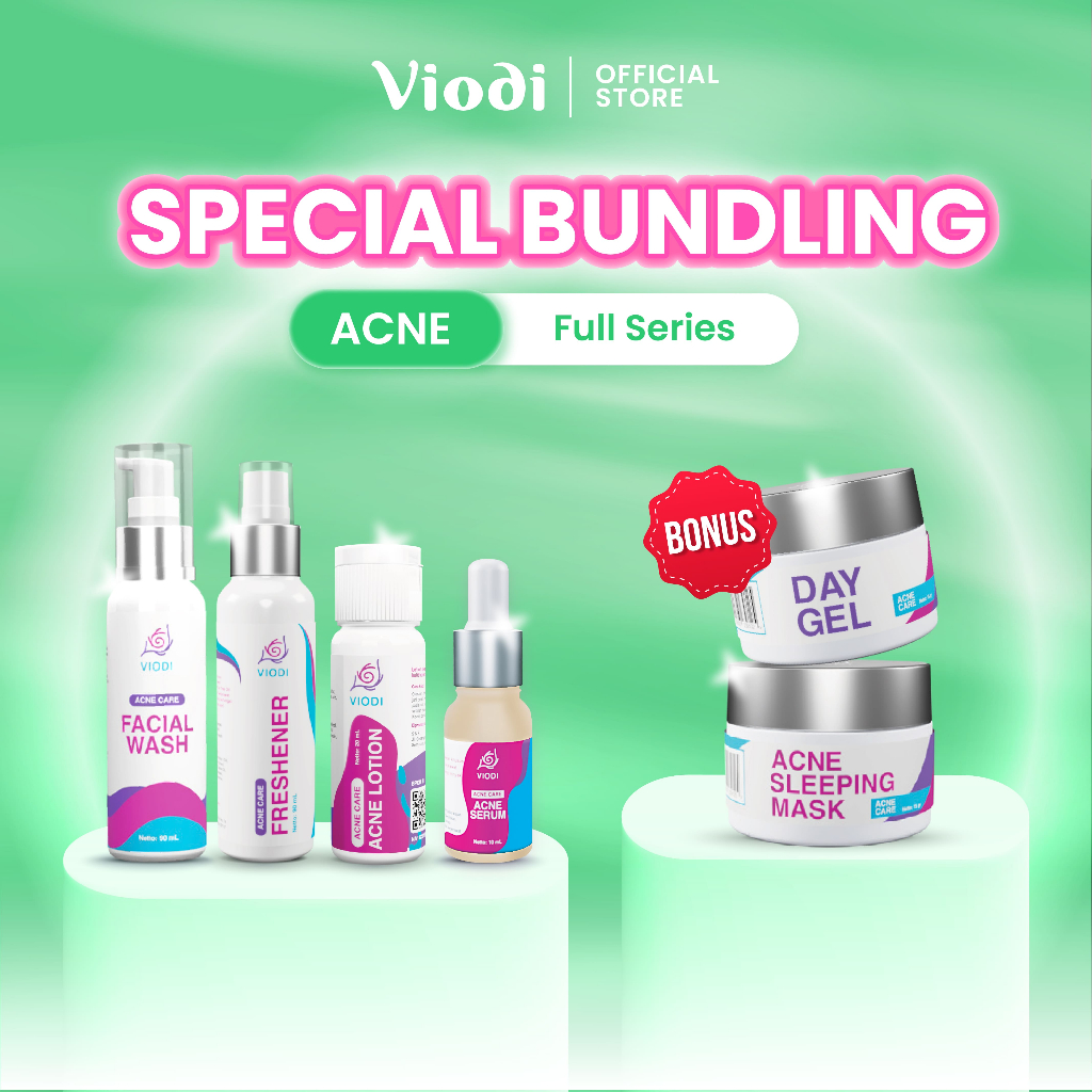 VIODI SPECIAL OFFER - Viodi Acne Care Series Paket Lengkap