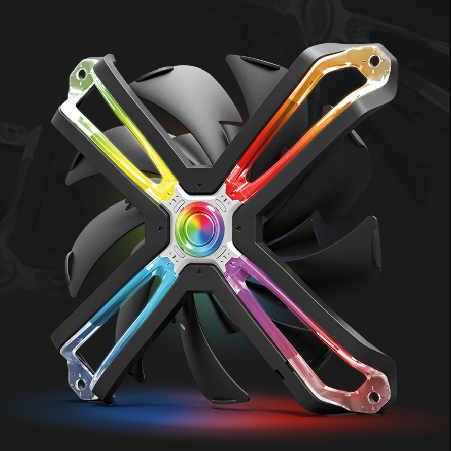 ZALMAN SF120 ARGB SINGLE FAN PACK 120MM CASE FAN CASING