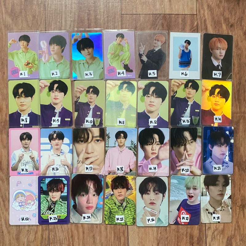 PHOTOCARD PC CHENLE NCT DREAM OFFICIAL DICON SG