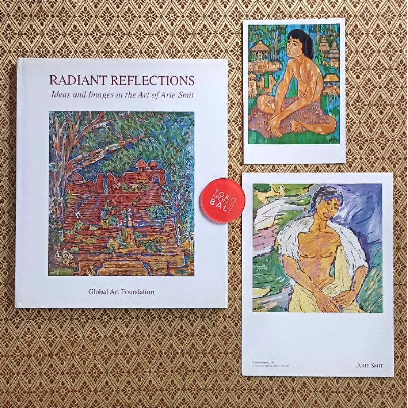 Paket buku Arie Smit Radiant Reflections Ideas and Images by Garret Kam, buku seni rupa, buku peluki