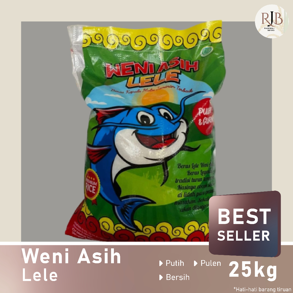

Beras Weni Asih - Lele || 25kg