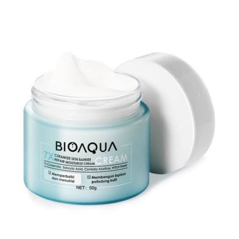 UNNY x Bioaqua 7x Cermaide Skin Berrier Repair Moisturizer Cream (50gr)