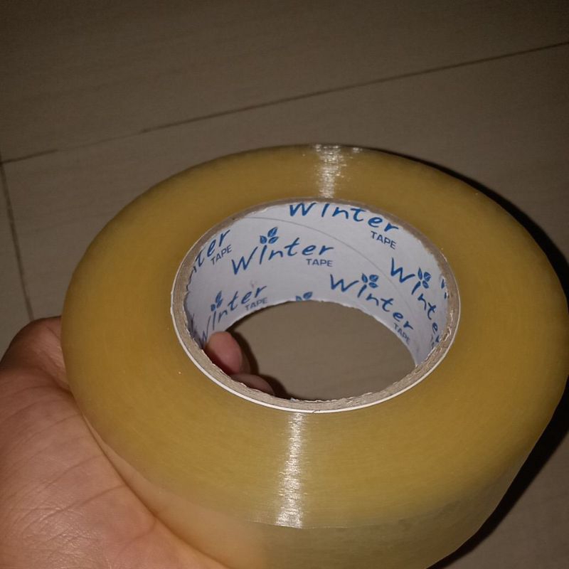 

lakban bening/lakban coklat 45mm x 300yard x 45micron lakban top merek winter