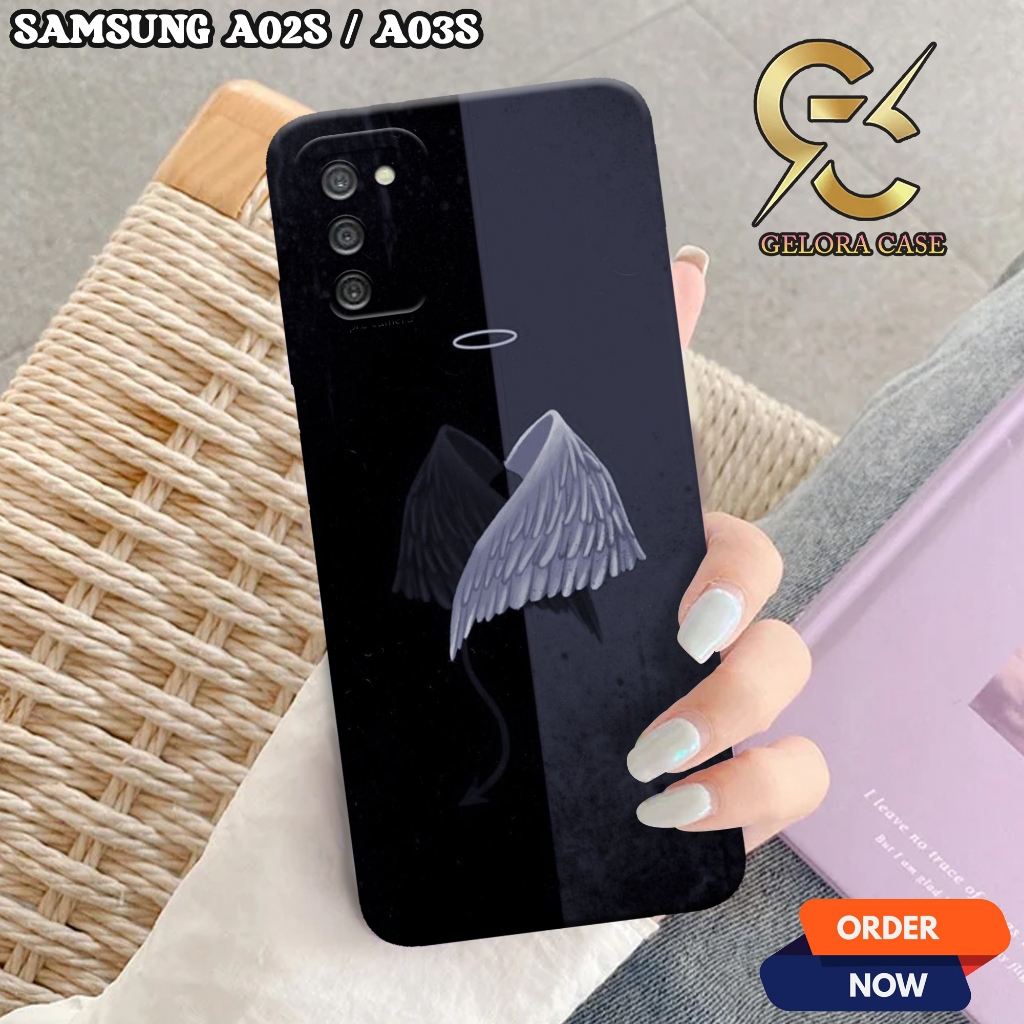 Case Samsung Galaxy A03s / A02s Terbaru - Rajacase - casing handphone Samsung A03s - Motif Softcase 