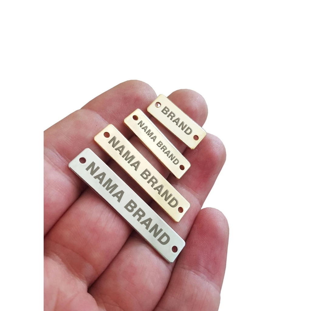 

Label Nama Brand Custom Akrilik Choice Maker - LB 10