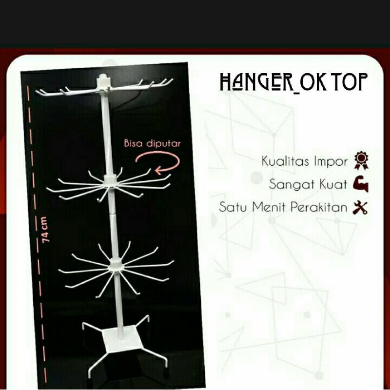 Rak Display Matahari susun 3
