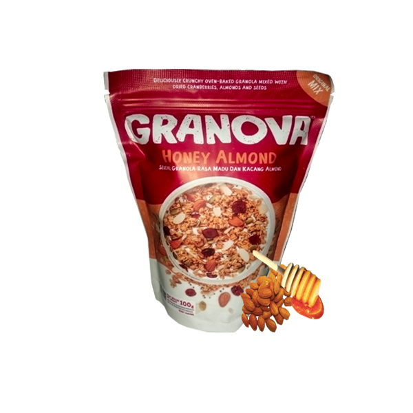 

Granova Sereal Granola Honey Almond 100 gr Madu