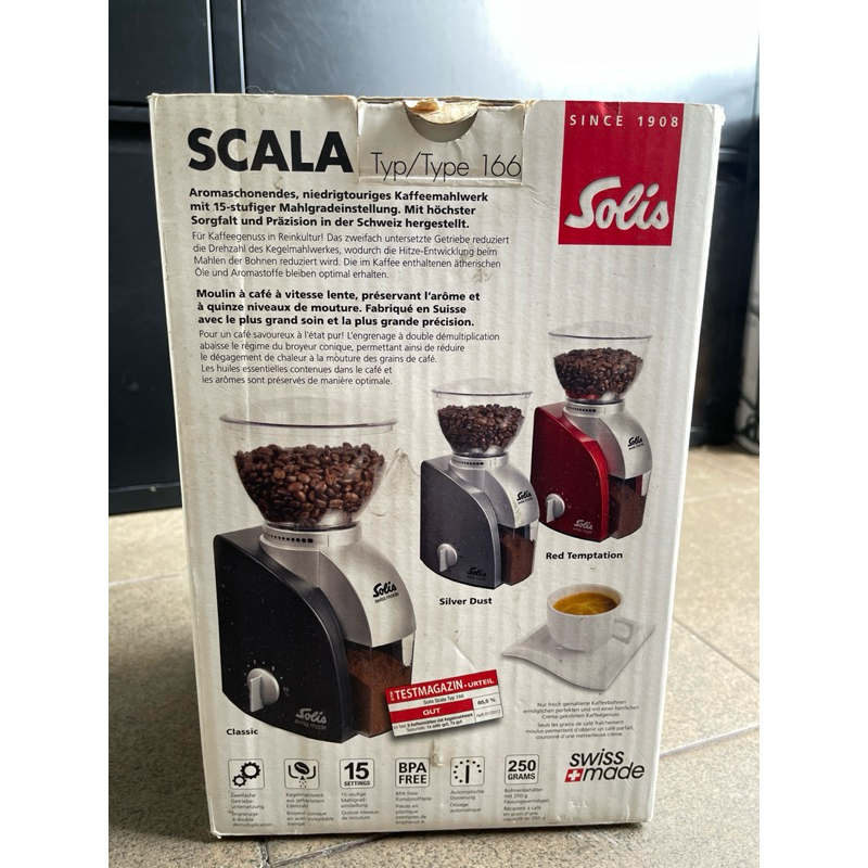 Penggiling Biji Kopi / Grinder Coffee - Solis Scala