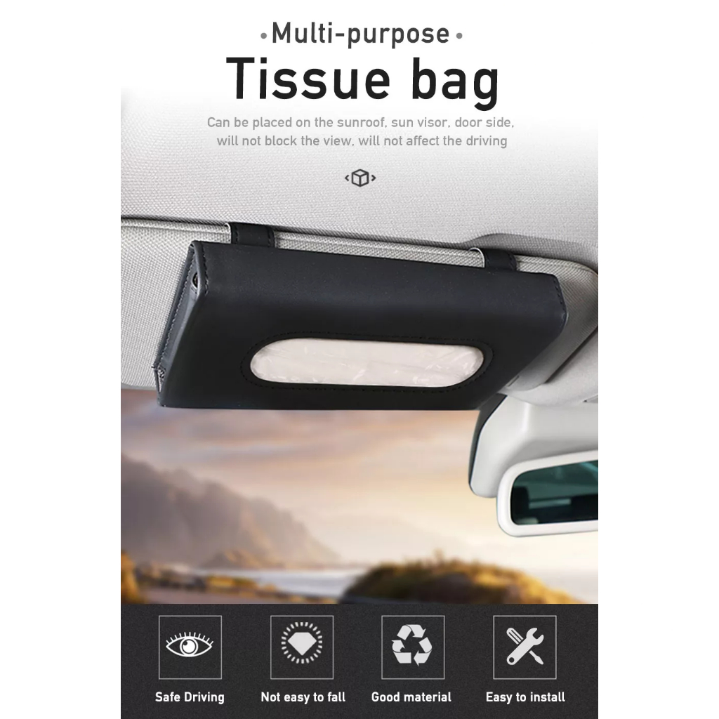 Tempat Tisu Sun Visur Dekorasi Mobil Car Premium Aksesoris