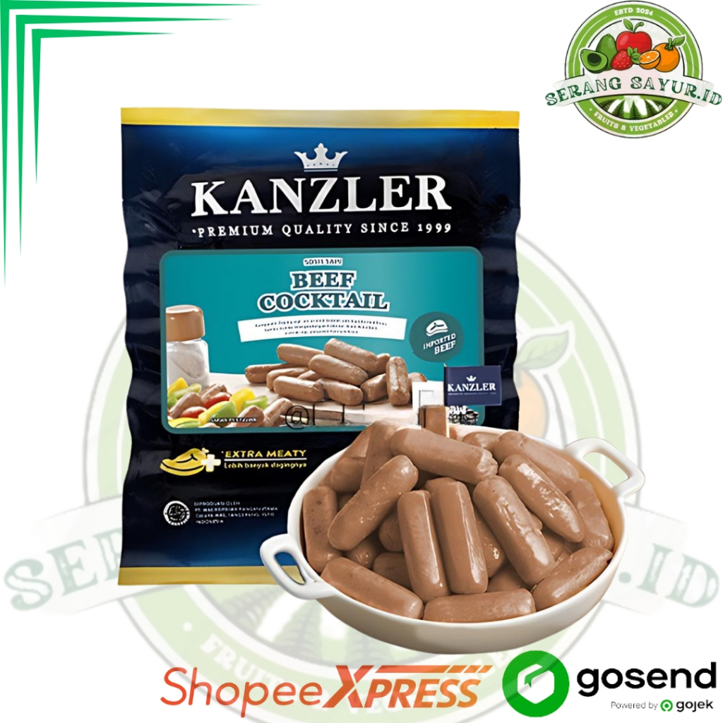 

KANZLER SOSIS BEEF COCKTAIL 250 GR - 500 GR
