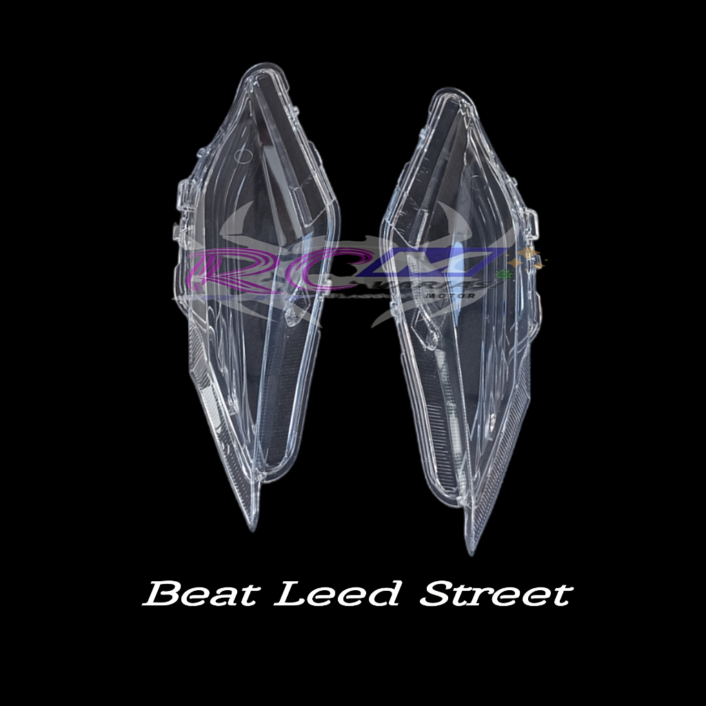 Mika kaca sen lampu depan Honda Beat Led Street 2020 2021 2022 2023 2024 sein reting beat deluxe ber