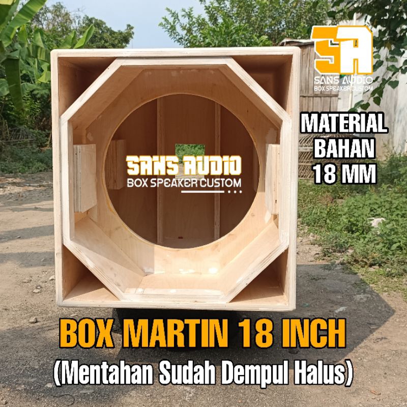 Box speaker martin 18 inch