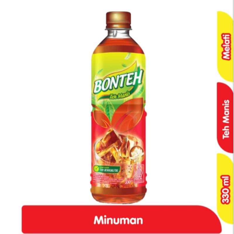 

Original Bonteh Teh Manis Melati asli 330ML ( 1kardus isi 12 PC)