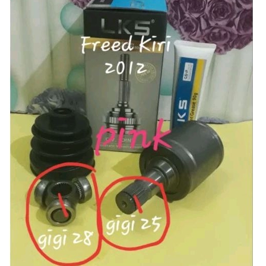CV Joint Dalam As Roda Depan Dalam Honda Freed Kiri